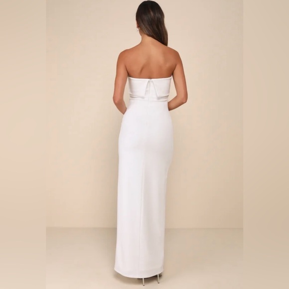 NWT Lulus Strapless Maxi Dress - Picture 3 of 3